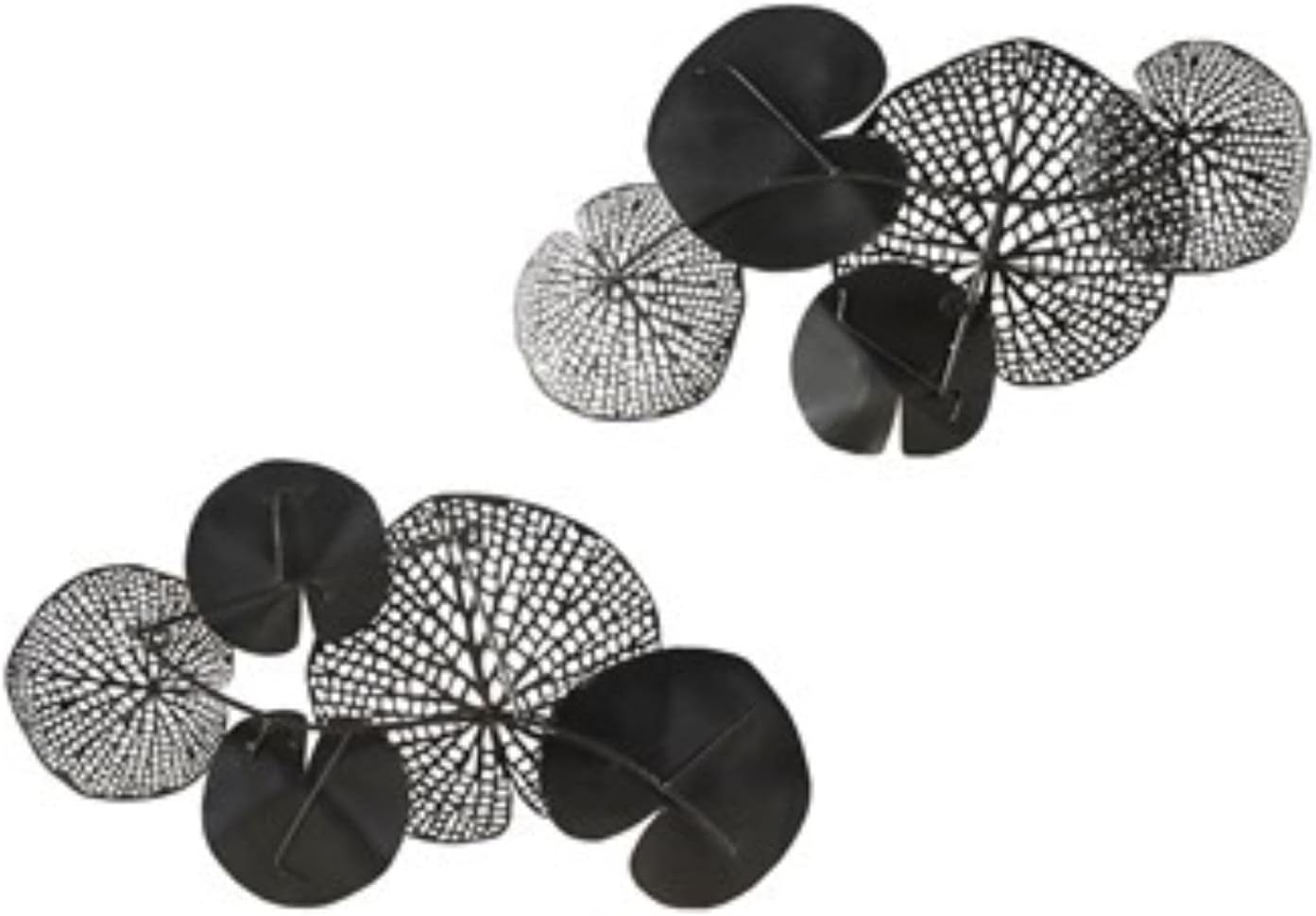 Madison Park Wall Art Living Room Décor - Lenzie Metal Abstract Coastal Decoration, Home Accent Modern Kitchen Dining Decoration, Ready to Hang for Bedroom, 15.7"W x 26.9"L, Multi 2 Piece