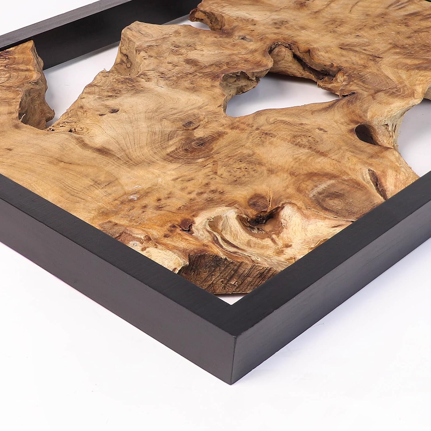 Modern Wood Wall Decor- Natural wood Handcrafted Rustic Charm for Your Home - Perfect for Living Room, Bedroom,Kitchen,or Office