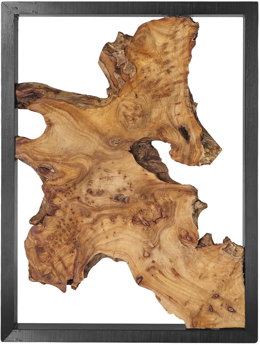 Modern Wood Wall Decor- Natural wood Handcrafted Rustic Charm for Your Home - Perfect for Living Room, Bedroom,Kitchen,or Office